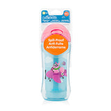 Dr.Brown's - 300 ml On-The-Go Straw Sport Cup, Girl Squirrel Pilot