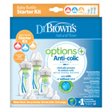 Dr. Brown’s™ Options+™ Wide-Neck Baby Bottle - Starter Kit