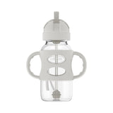 Dr. Brown’s® Milestones™ Wide-Neck Sippy Straw Bottles with Silicone Handles