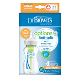 Dr. Brown’s™ Options+™ Wide-Neck Baby Bottle - 270 ML - 2-Pack