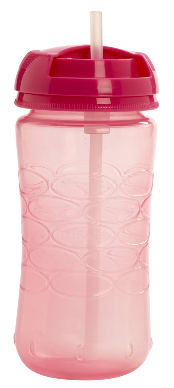 Dr.Brown's 355ml Straw Cup (Pink)